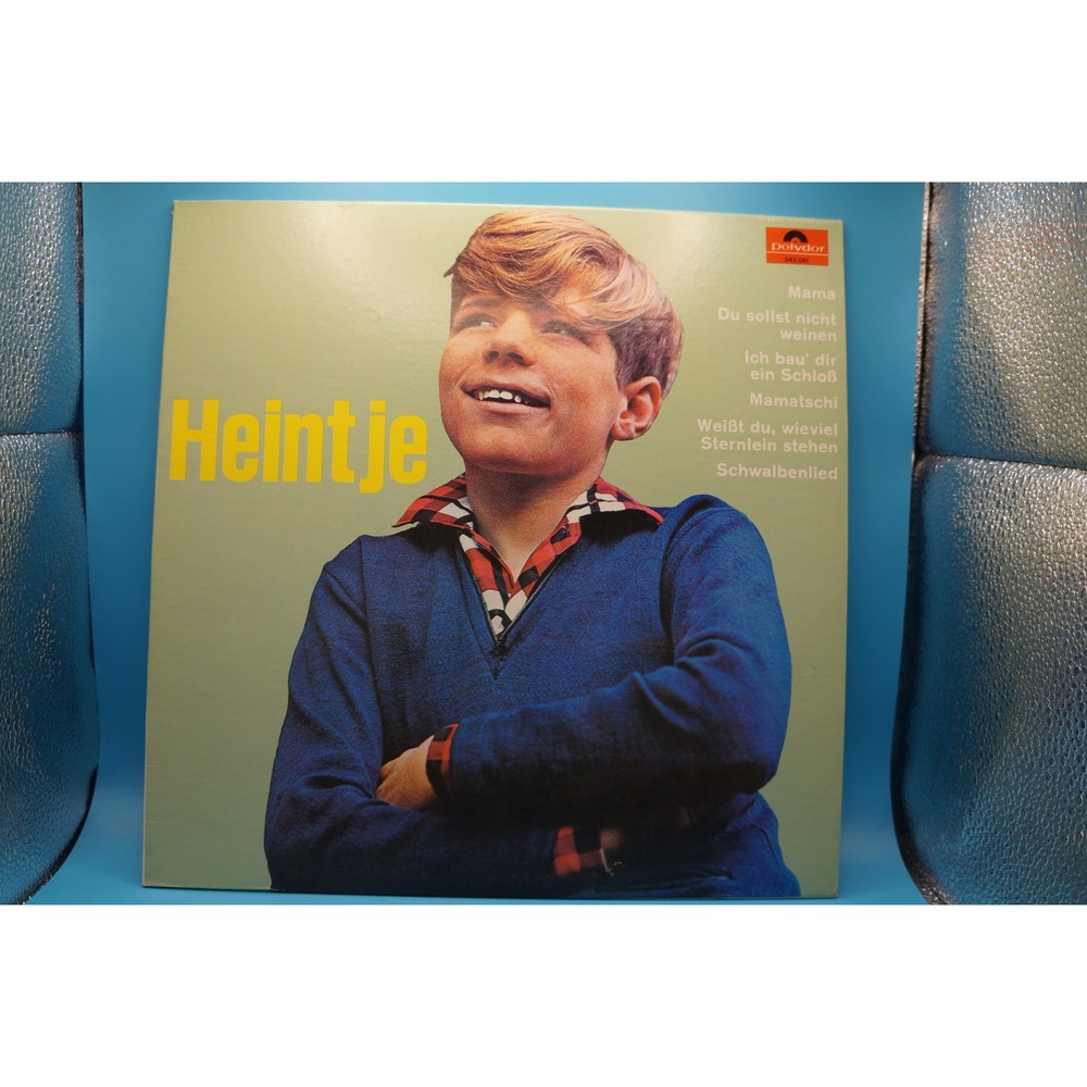 Heintje Self Titled Vinyl LP Polydor 543 061 Mama Canadian Pressing 12" Record